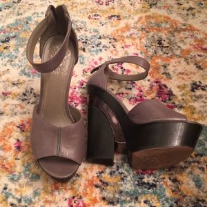 Vince Camuto platform wedges